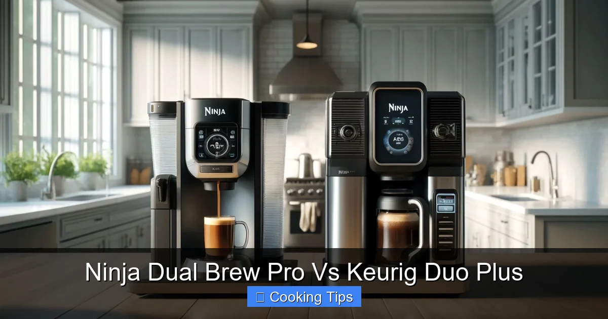 Ninja Dual Brew Pro Vs Keurig Duo Plus