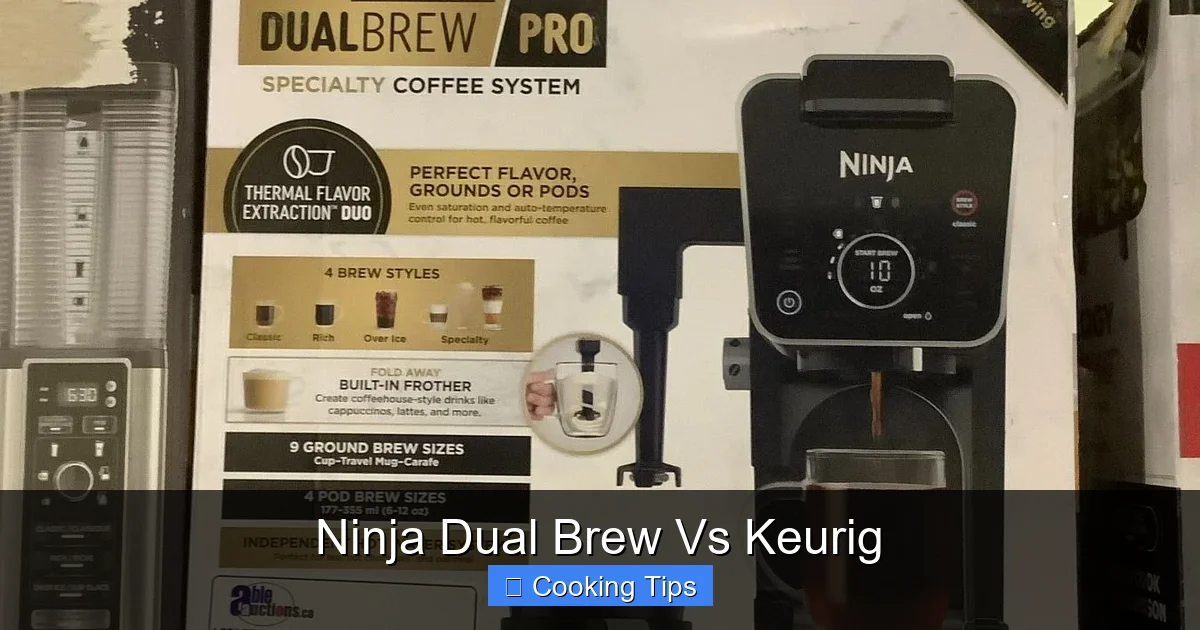 Ninja Dual Brew Vs Keurig