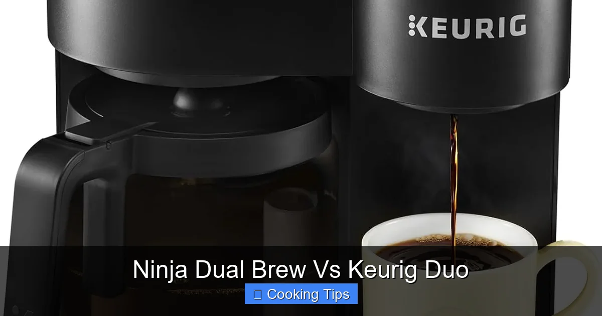Ninja Dual Brew Vs Keurig Duo