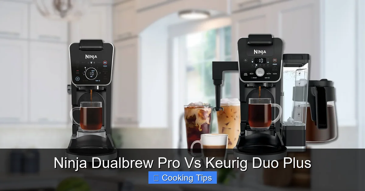 Ninja Dualbrew Pro Vs Keurig Duo Plus