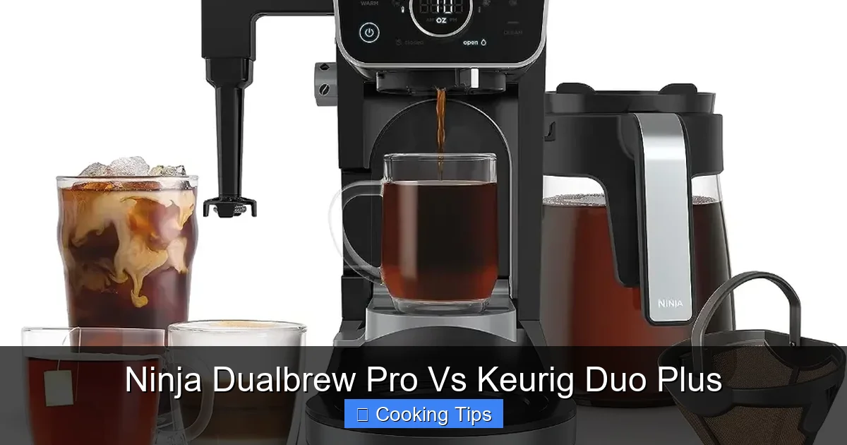 Ninja Dualbrew Pro Vs Keurig Duo Plus