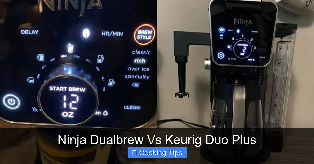Ninja Dualbrew Vs Keurig Duo Plus