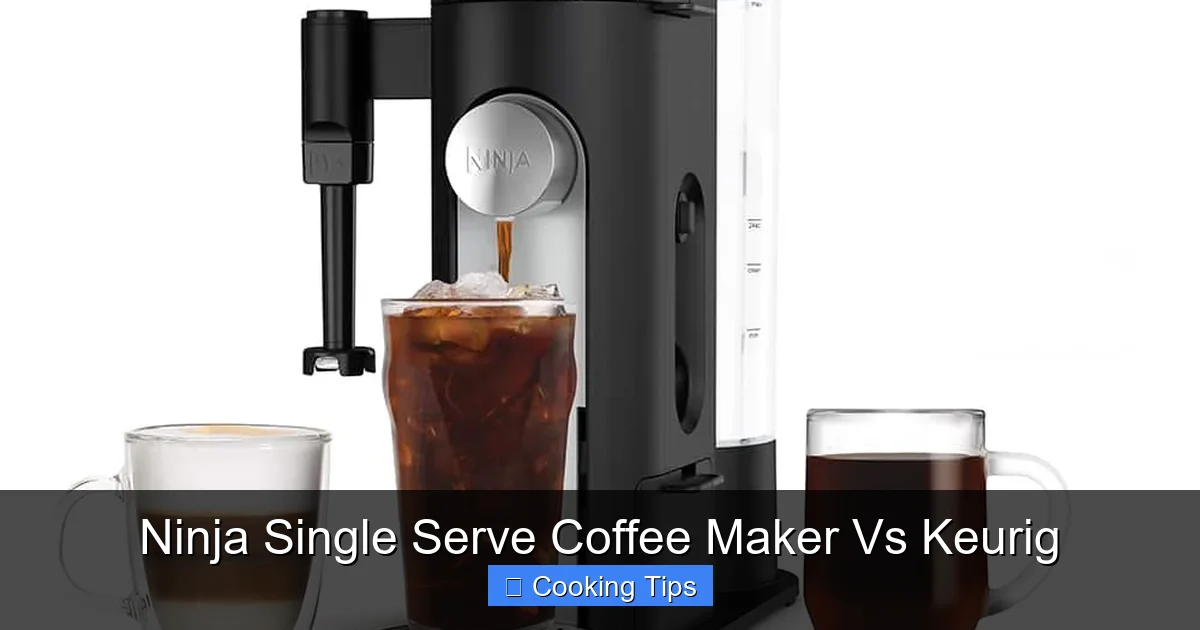 Ninja Single Serve Coffee Maker Vs Keurig