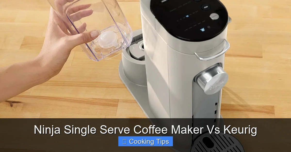 Ninja Single Serve Coffee Maker Vs Keurig
