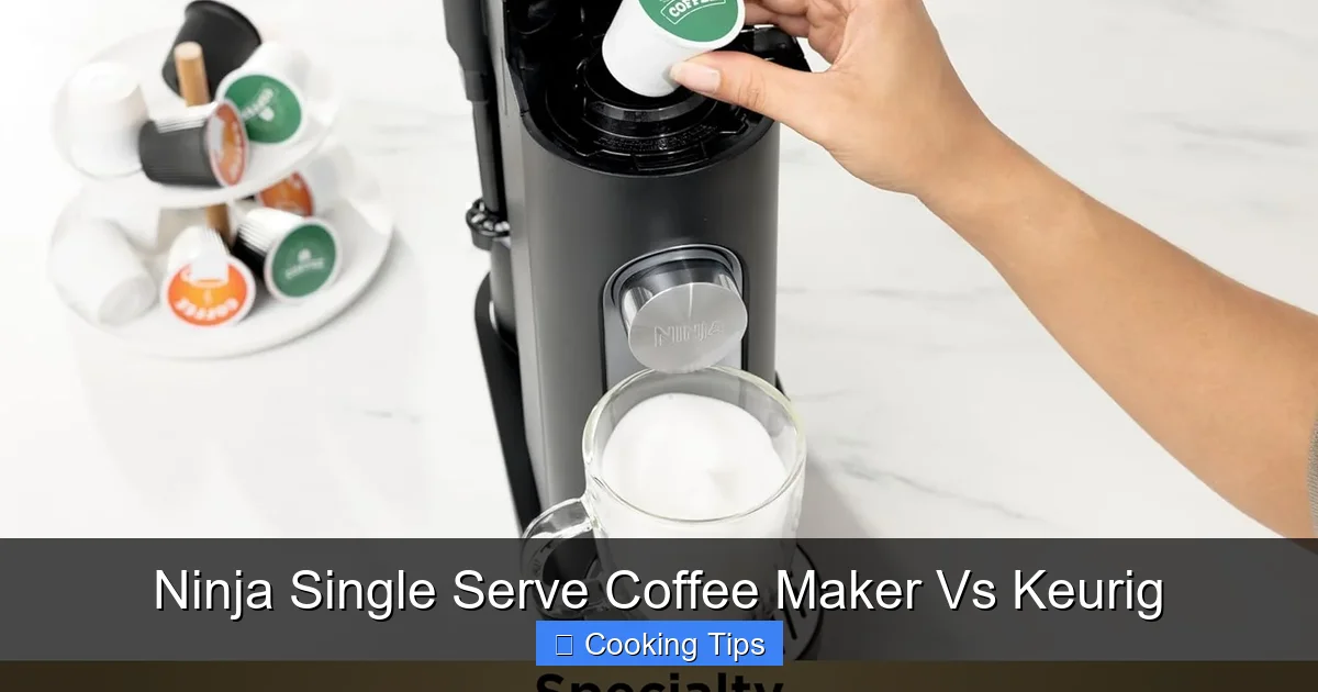 Ninja Single Serve Coffee Maker Vs Keurig