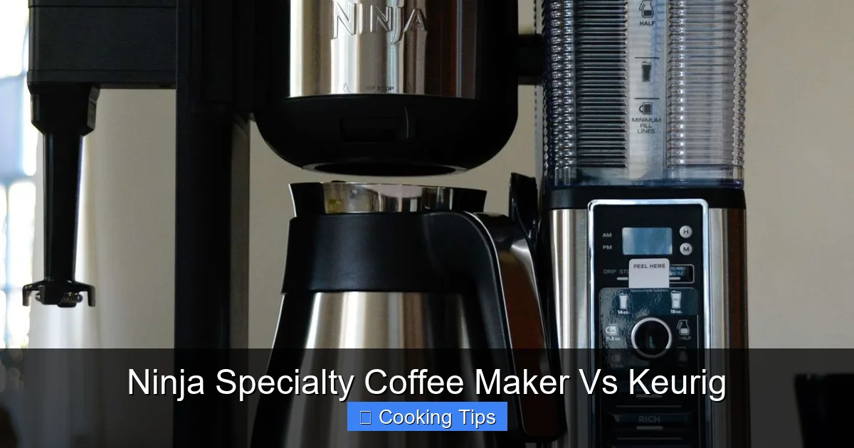 Ninja Specialty Coffee Maker Vs Keurig