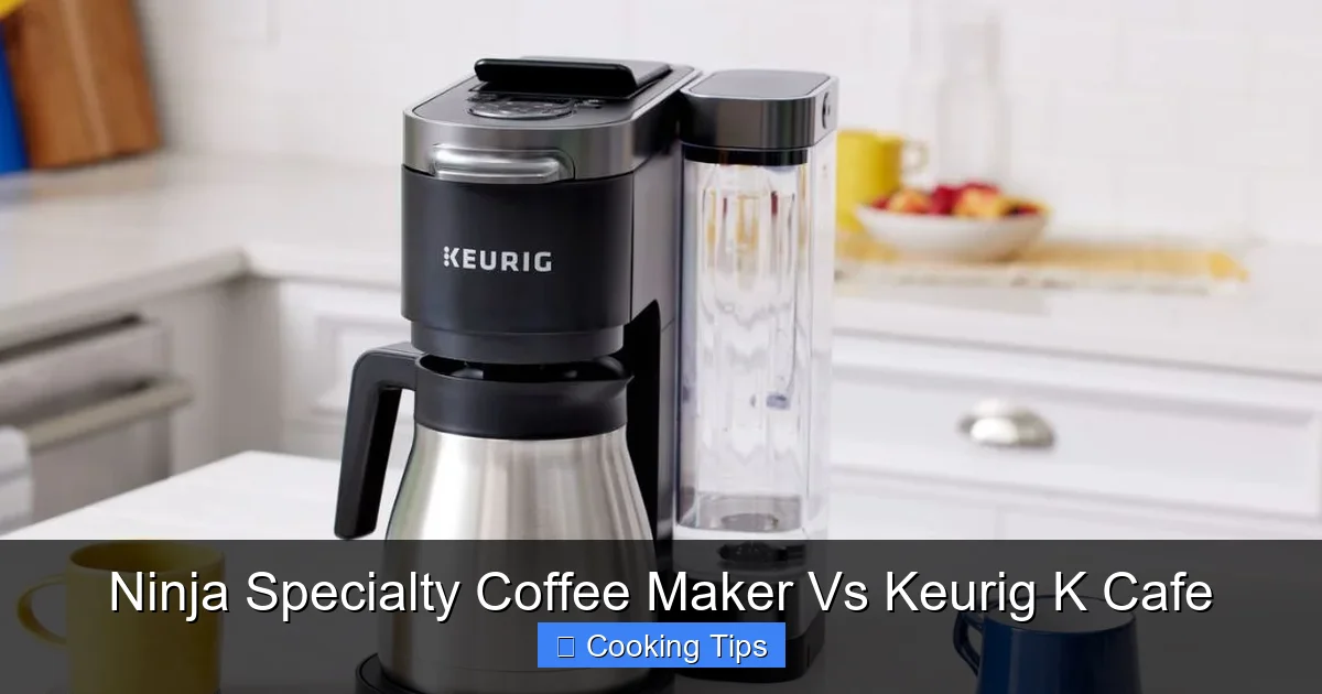 Ninja Specialty Coffee Maker Vs Keurig K Cafe