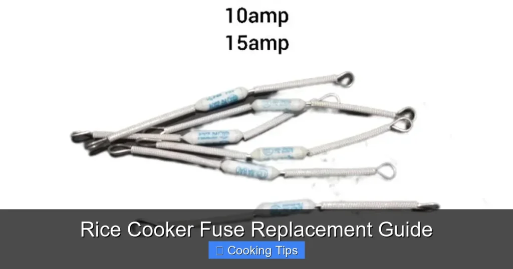 Rice Cooker Fuse Replacement Guide Rice Cooker Fuse Replacement Guide