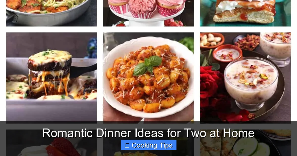 Romantic Dinner Ideas for Two at Home