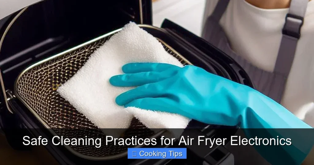 Safe Cleaning Practices for Air Fryer Electronics