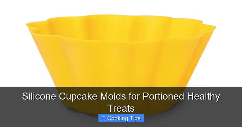 Silicone Cupcake Molds for Portioned Healthy Treats