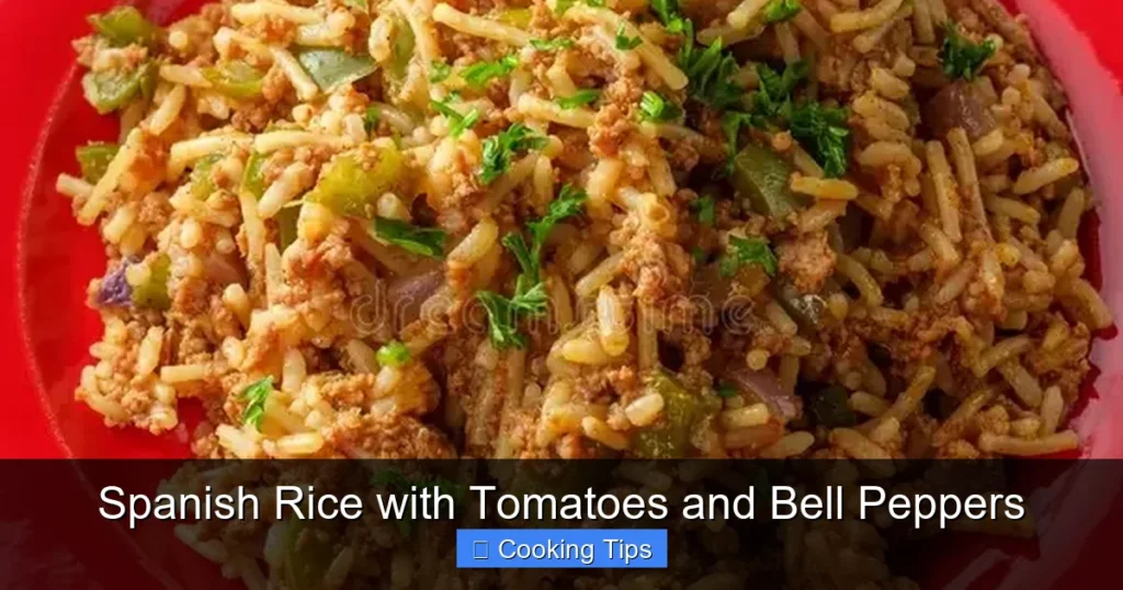 Spanish Rice with Tomatoes and Bell Peppers Spanish Rice with Tomatoes and Bell Peppers