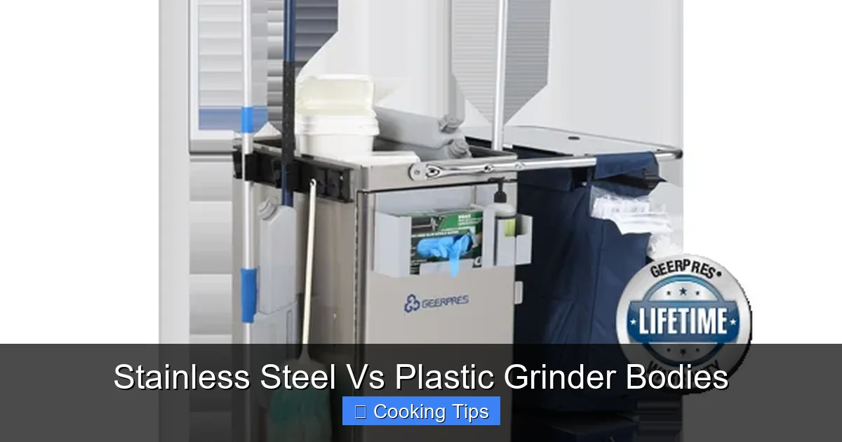 Stainless Steel Vs Plastic Grinder Bodies