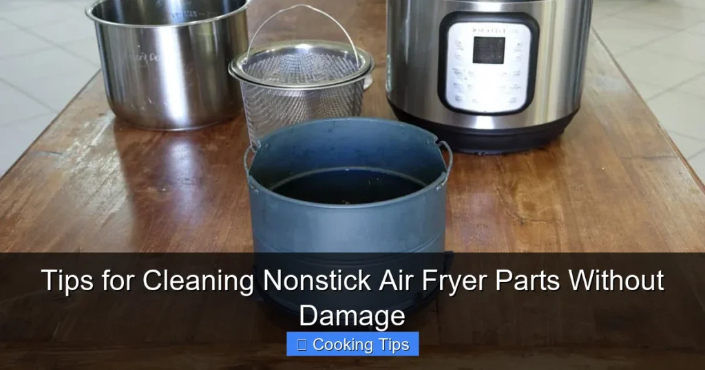 Tips for Cleaning Nonstick Air Fryer Parts Without Damage Tips for Cleaning Nonstick Air Fryer Parts Without Damage