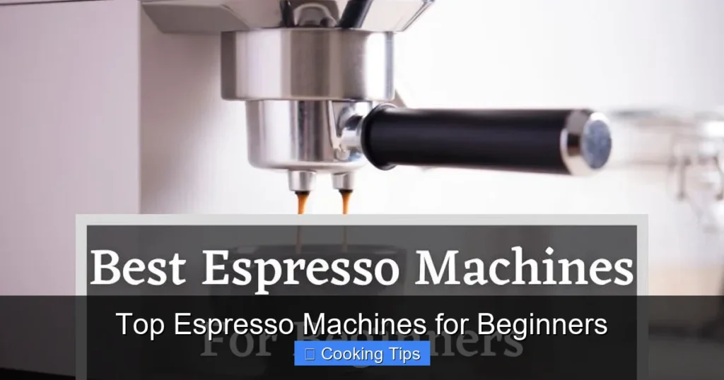 Top Espresso Machines for Beginners