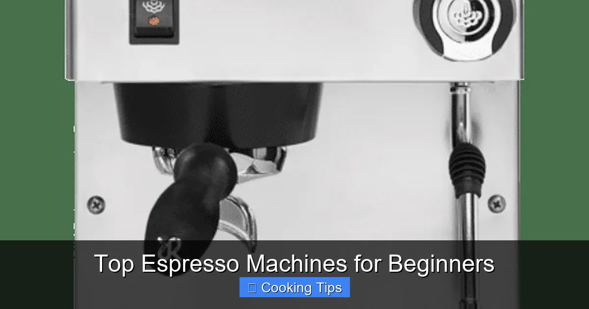 Top Espresso Machines for Beginners