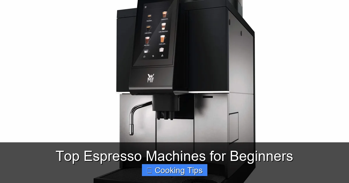 Top Espresso Machines for Beginners
