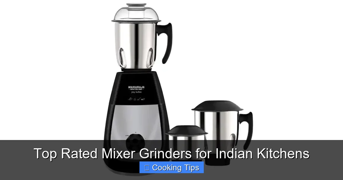 Top Rated Mixer Grinders for Indian Kitchens