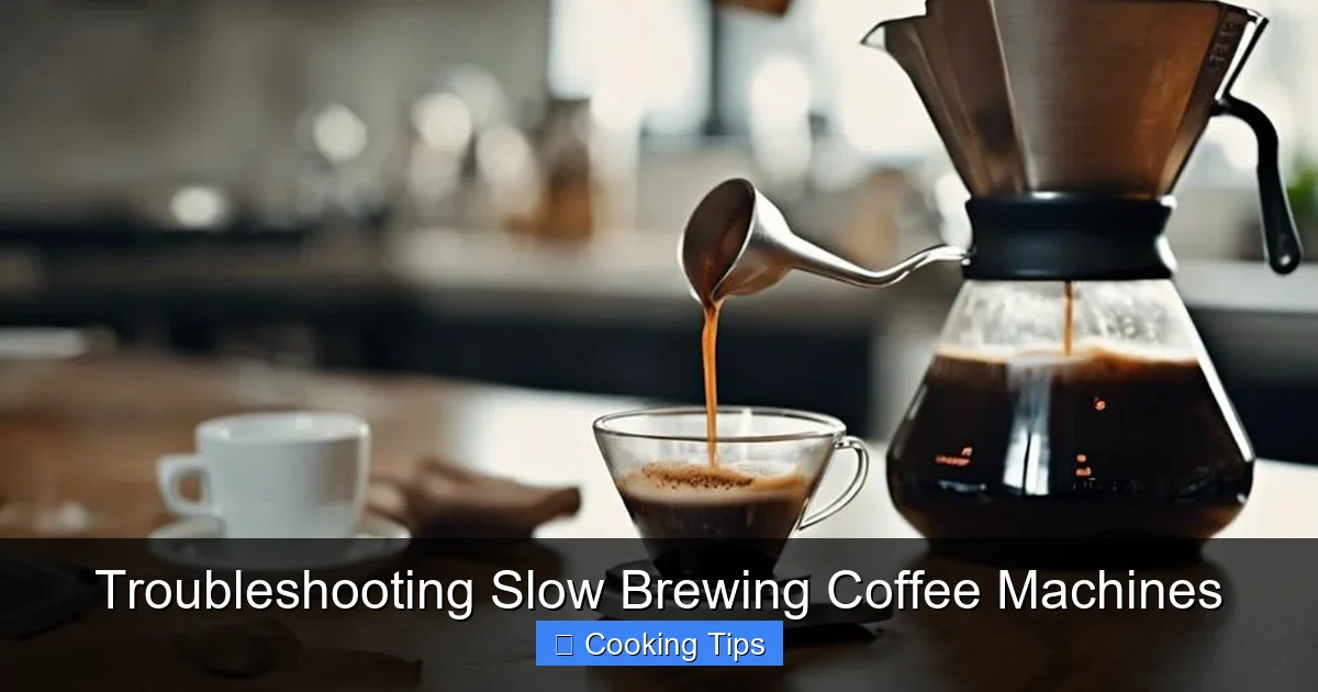 Troubleshooting Slow Brewing Coffee Machines