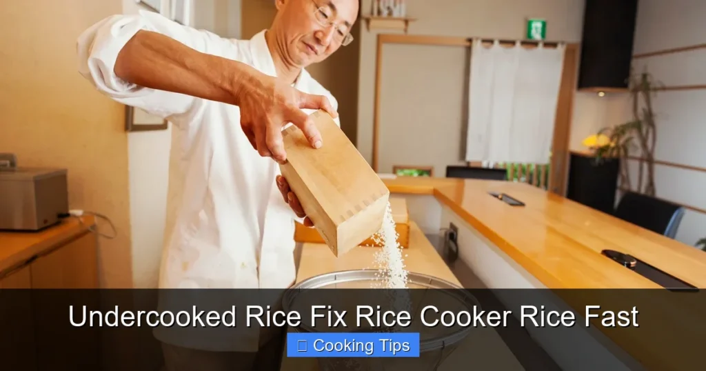 Undercooked Rice Fix Rice Cooker Rice Fast