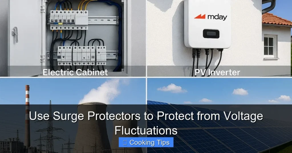 Use Surge Protectors to Protect from Voltage Fluctuations
