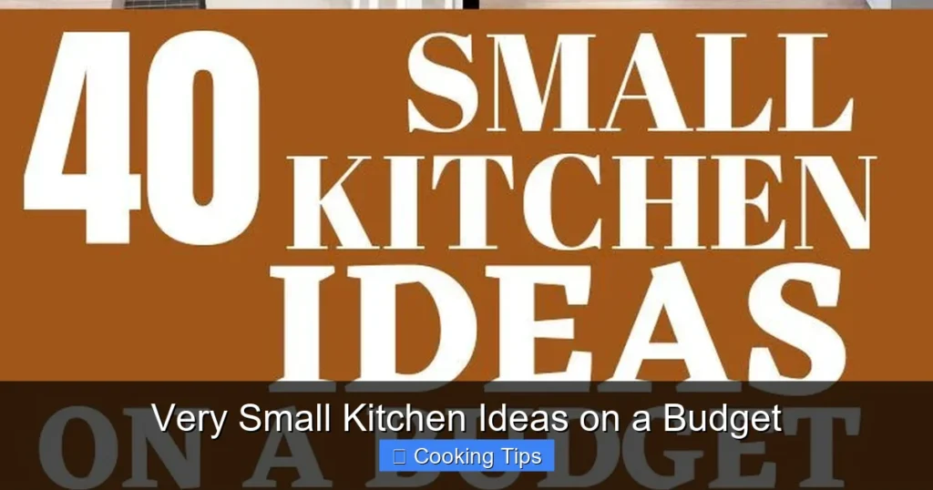 Very Small Kitchen Ideas on a Budget