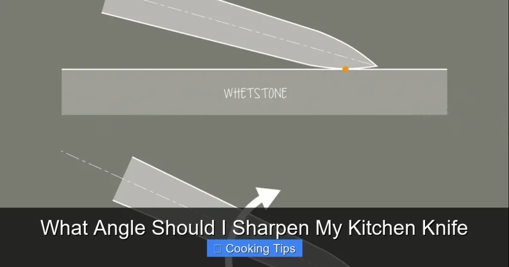 What Angle Should I Sharpen My Kitchen Knife