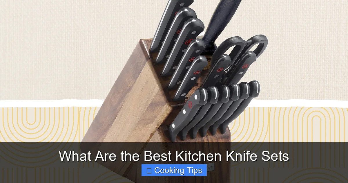 What Are the Best Kitchen Knife Sets