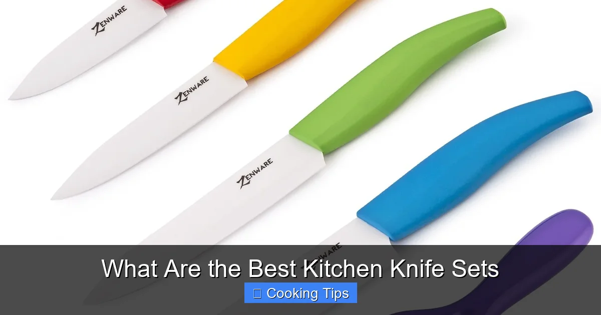 What Are the Best Kitchen Knife Sets