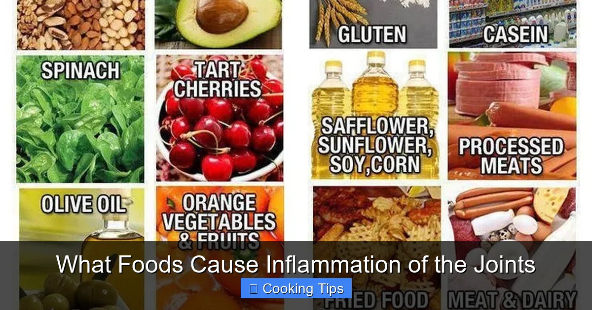 What Foods Cause Inflammation of the Joints