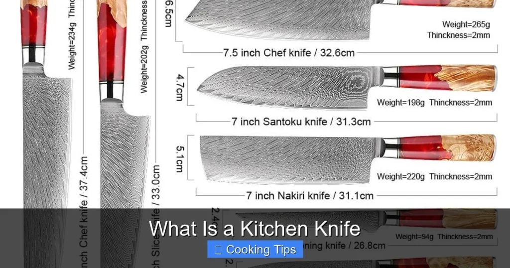 What Is a Kitchen Knife