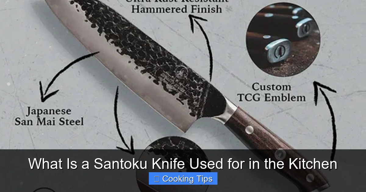 What Is a Santoku Knife Used for in the Kitchen