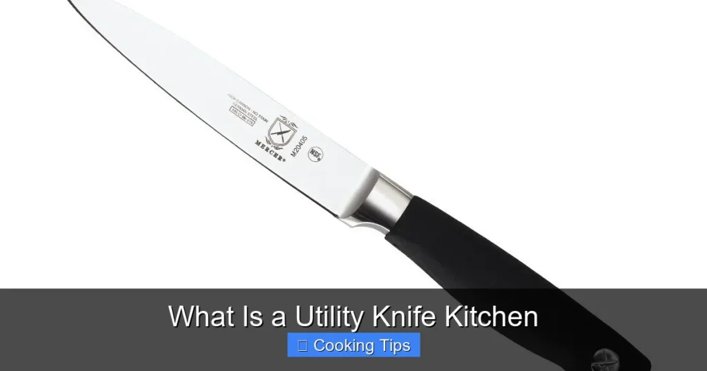 What Is a Utility Knife Kitchen
