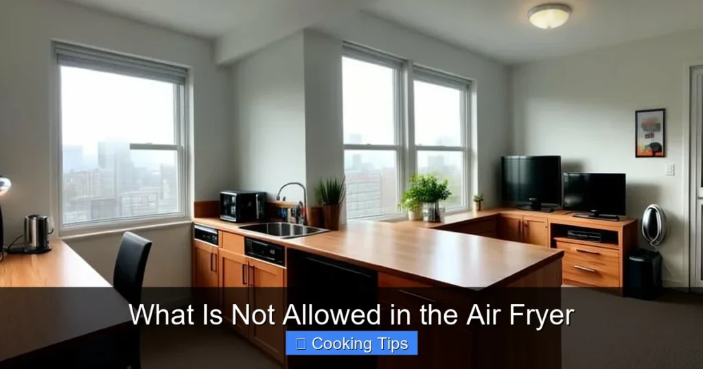 What Is Not Allowed in the Air Fryer
