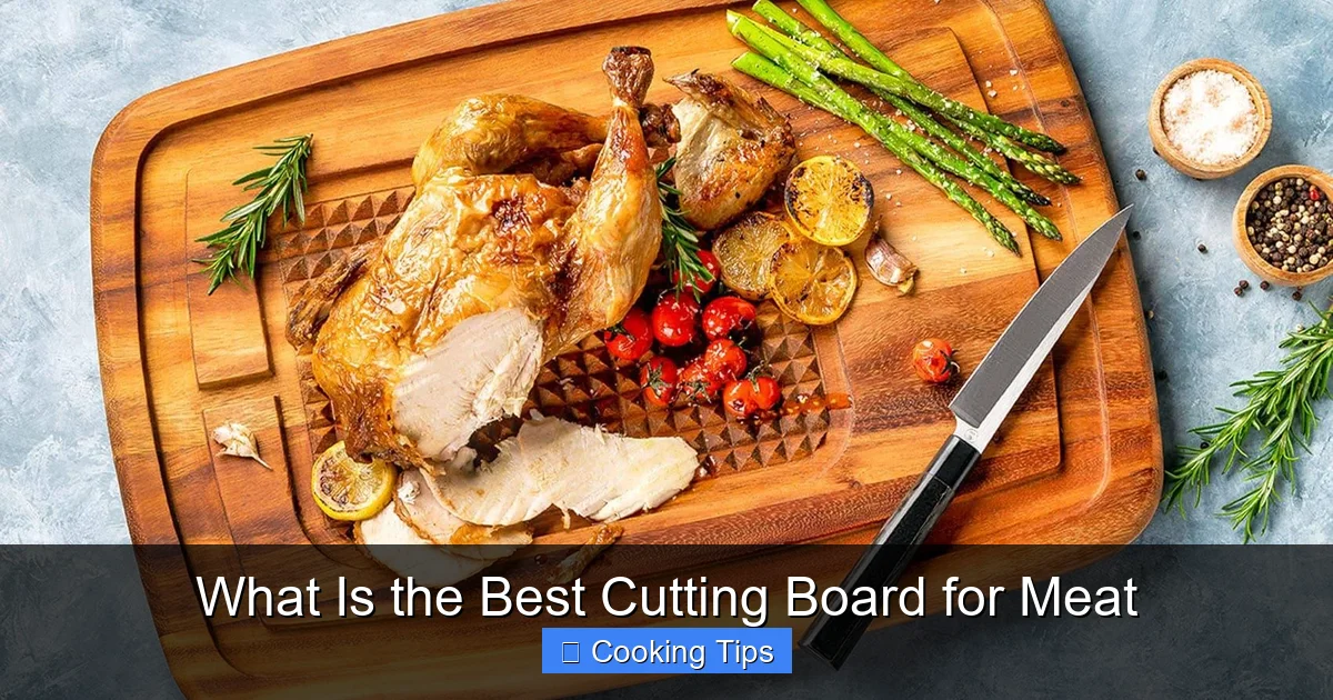 What Is the Best Cutting Board for Meat