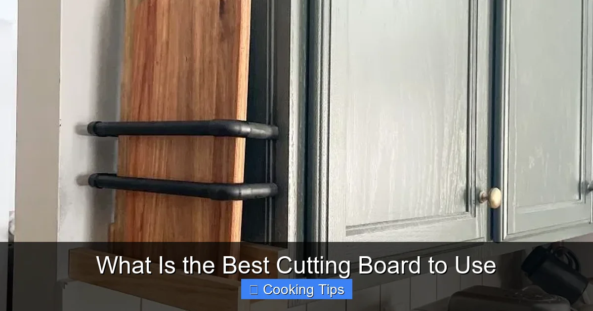 What Is the Best Cutting Board to Use