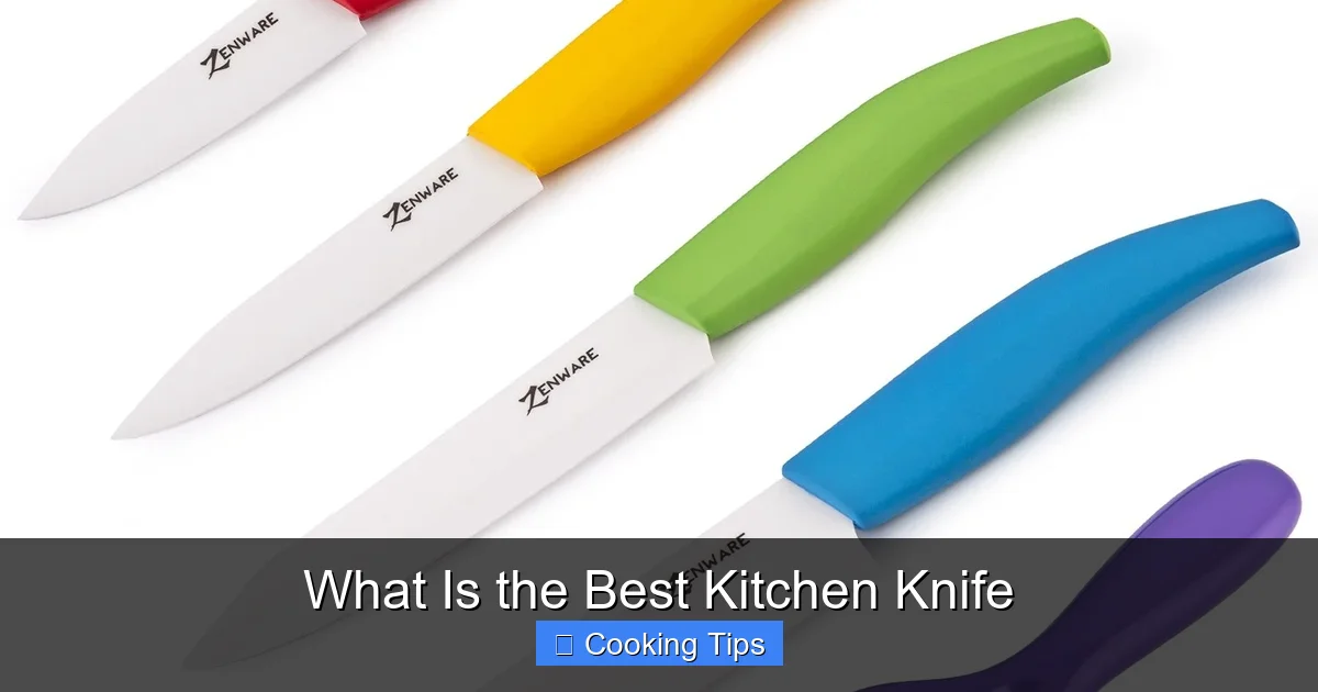 What Is the Best Kitchen Knife