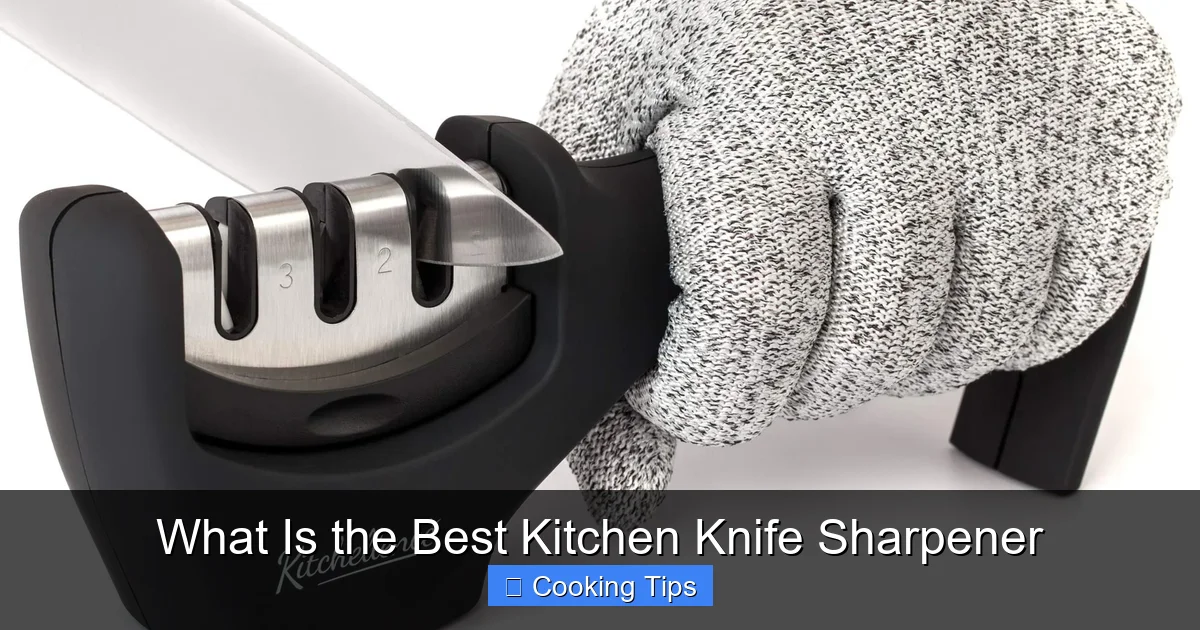 What Is the Best Kitchen Knife Sharpener