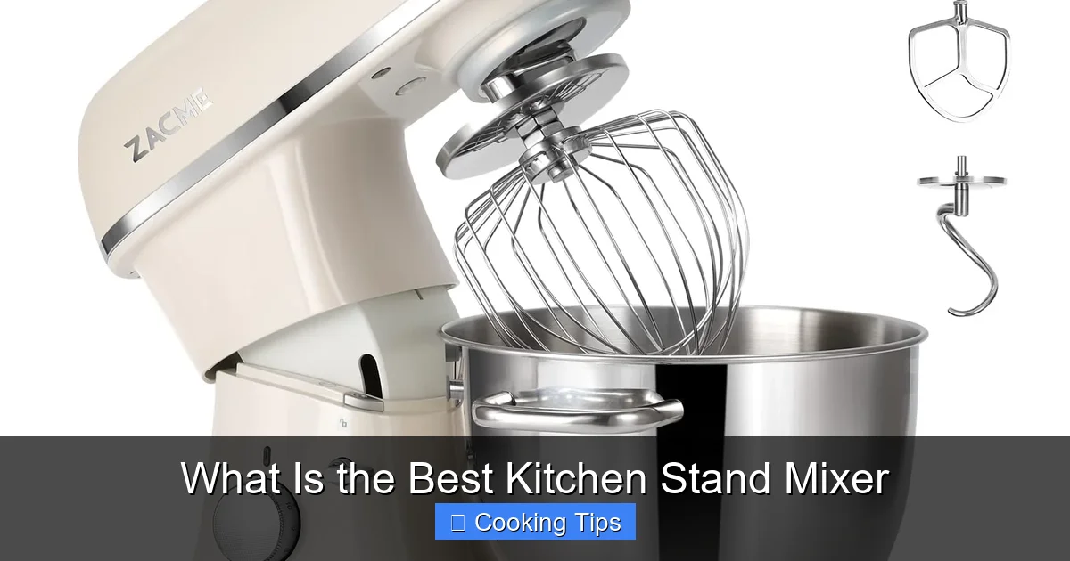 What Is the Best Kitchen Stand Mixer