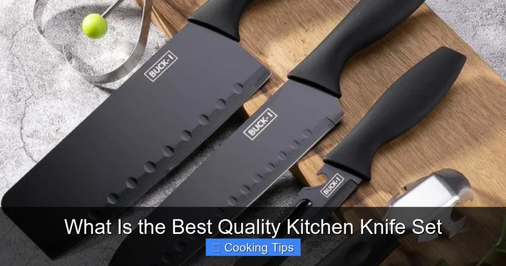 What Is the Best Quality Kitchen Knife Set