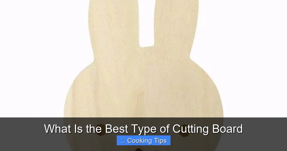What Is the Best Type of Cutting Board