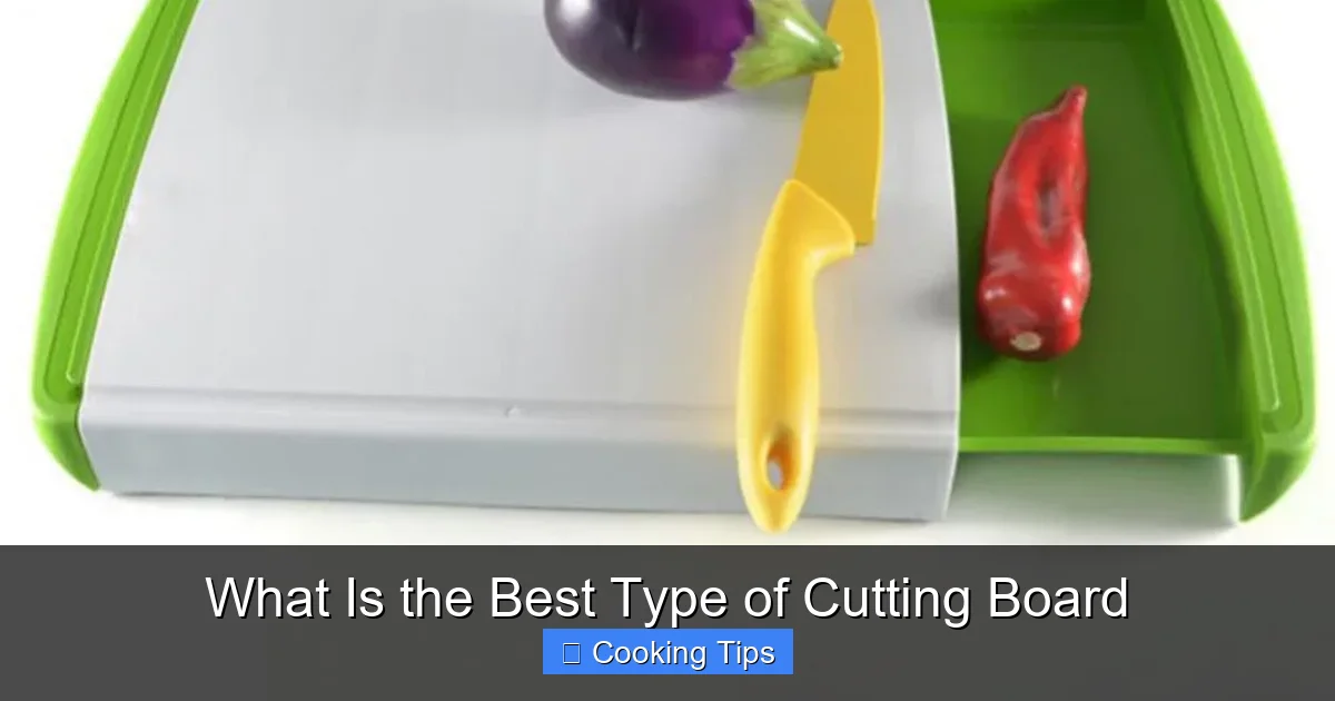 What Is the Best Type of Cutting Board
