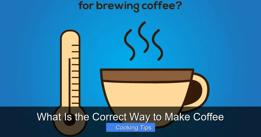 What Is the Correct Way to Make Coffee