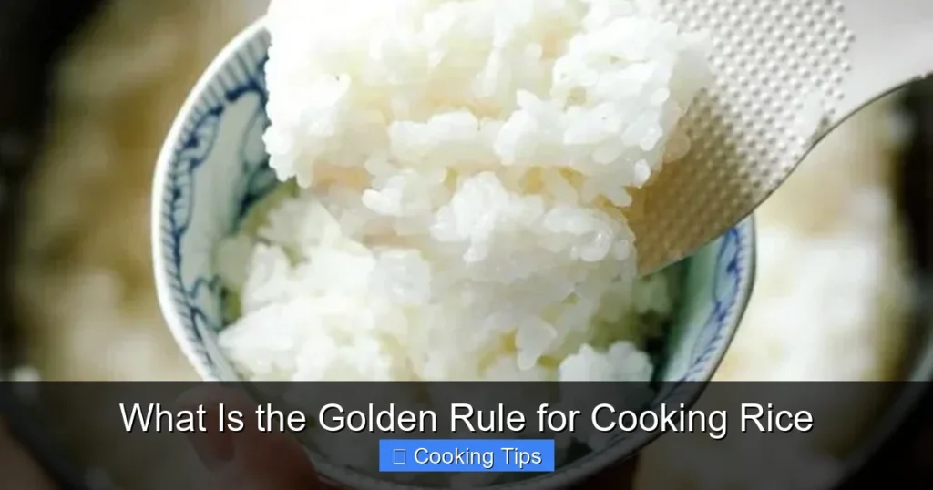 What Is the Golden Rule for Cooking Rice What Is the Golden Rule for Cooking Rice