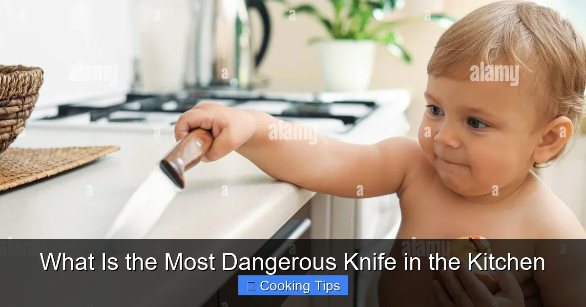 What Is the Most Dangerous Knife in the Kitchen