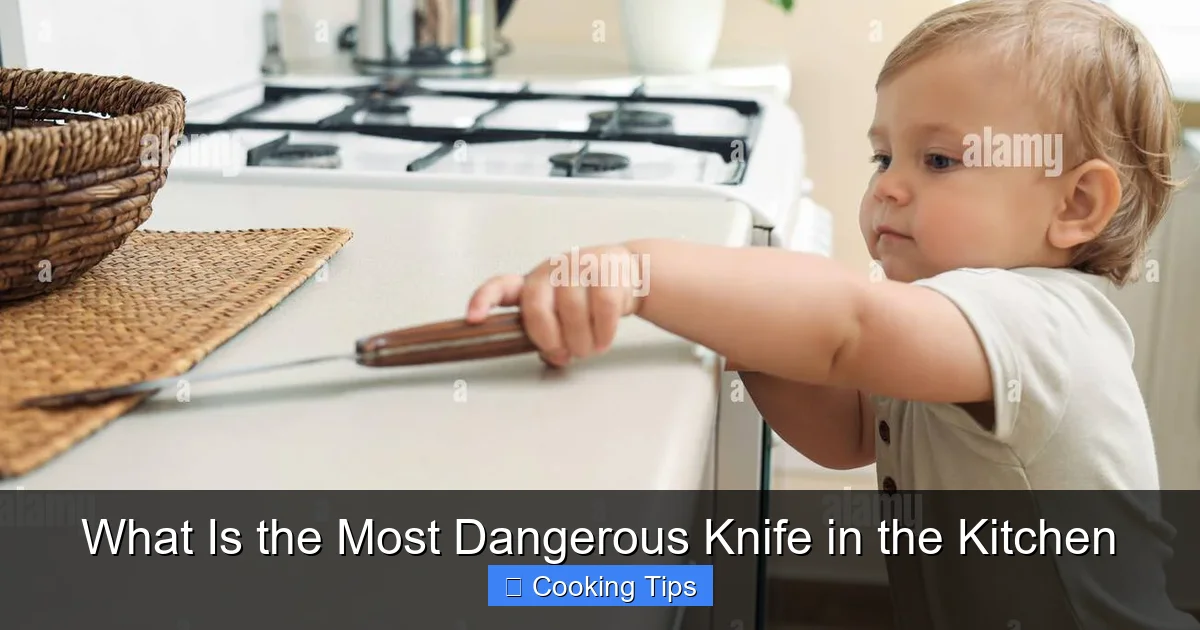 What Is the Most Dangerous Knife in the Kitchen