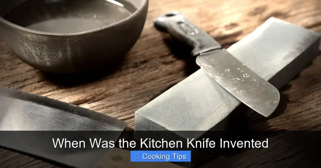 When Was the Kitchen Knife Invented