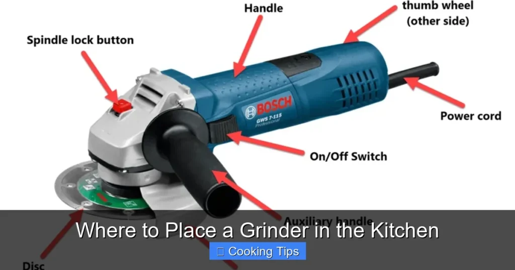 Where to Place a Grinder in the Kitchen