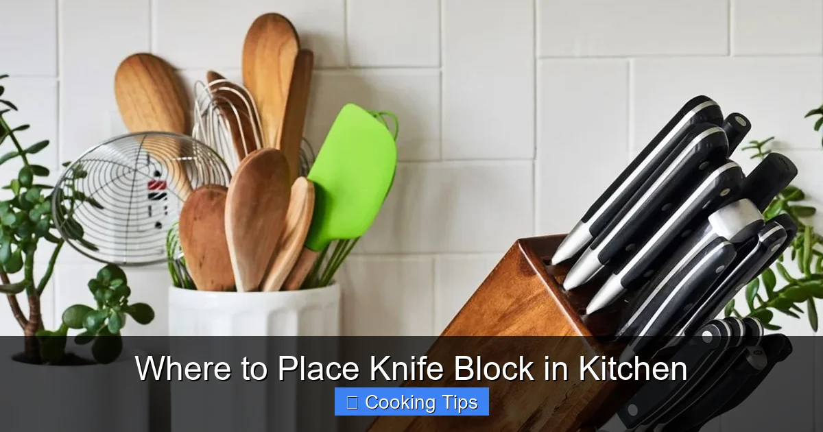 Where to Place Knife Block in Kitchen