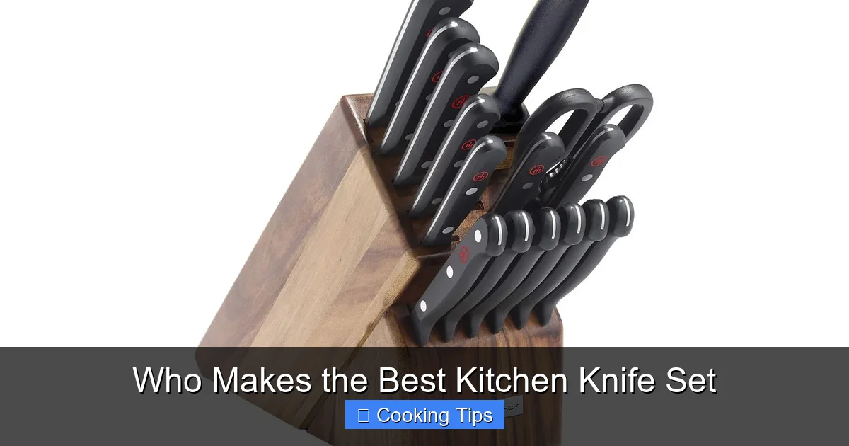 Who Makes the Best Kitchen Knife Set